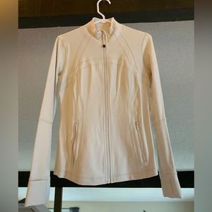 Lululemon Define Jacket in White Opal